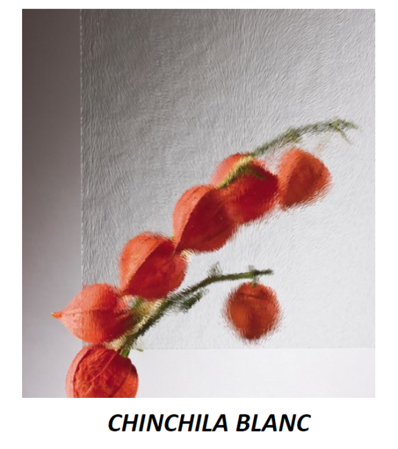 Vitrage Chinchilla Blanc