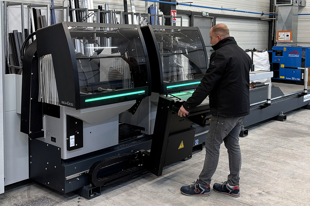 Fabrication menuiseries alu