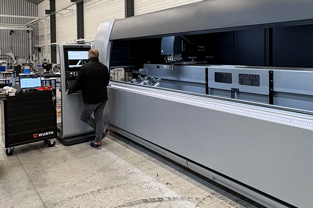 Fabrication menuiseries alu